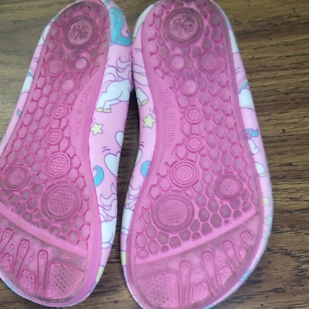 Pink Unicorn Slip-On Shoes
